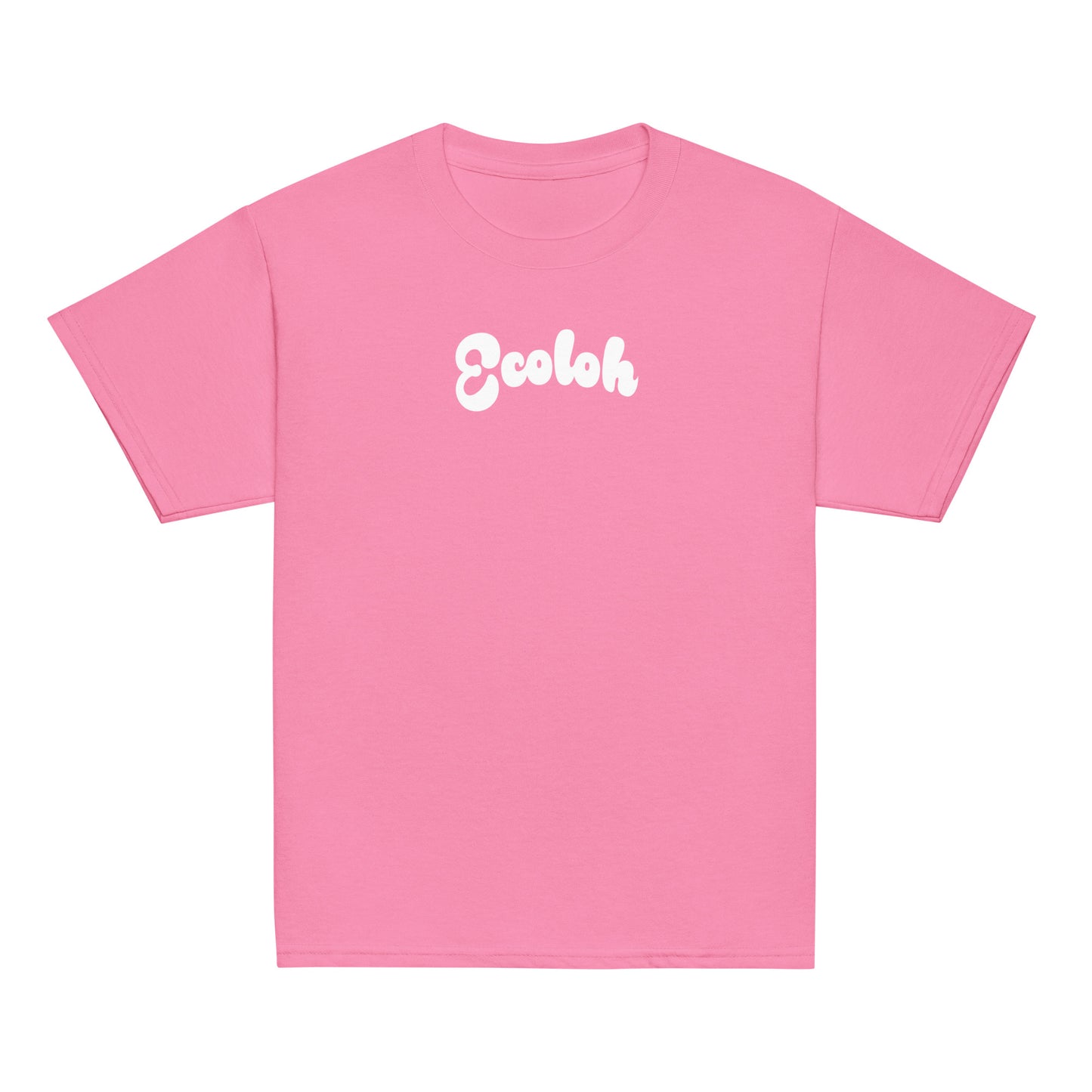 T-Shirt Ecoloh rosa Bambini