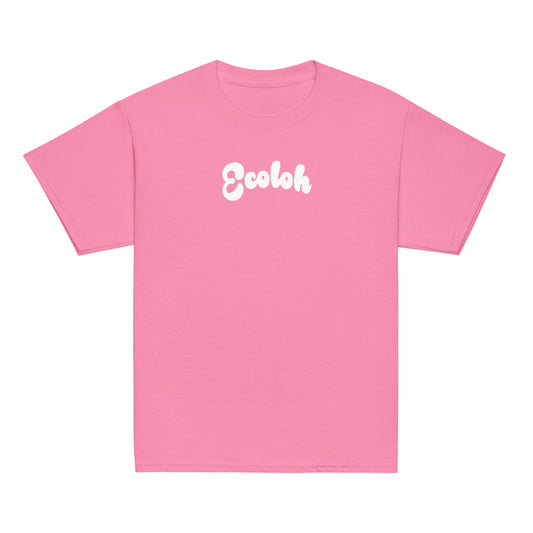 T-Shirt Ecoloh rosa Bambini