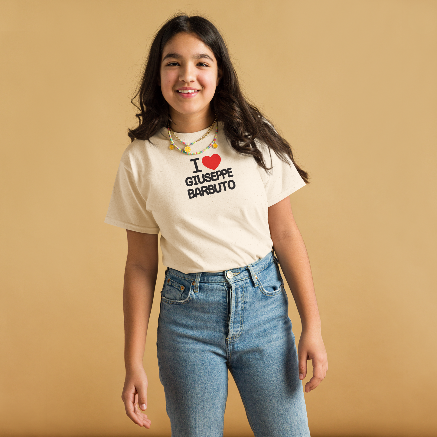 T-shirt I LOVE GIUSEPPE BARBUTO Bambini